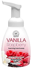 Düfte, Parfümerie und Kosmetik Schäumende Handseife mit Himbeere und Vanille - Australian Gold Foaming Hand Soap Vanilla Raspberry