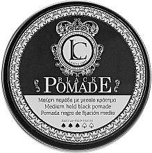 Düfte, Parfümerie und Kosmetik Schwarze modellierende Haarpomade - Lavish Care Black Pomade Medium Hold Black