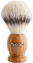 Düfte, Parfümerie und Kosmetik Rasierbürste - Plisson Oliver Handle Shaving Brush With White Fiber