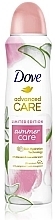 Düfte, Parfümerie und Kosmetik Deospray Antitranspirant - Dove Advanced Care Summer Care Limited Edition