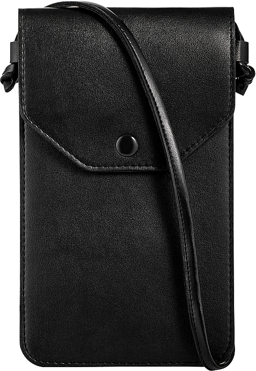 Handytasche zum Umhängen Cross schwarz - MAKEUP Phone Case Crossbody Black — Bild N4