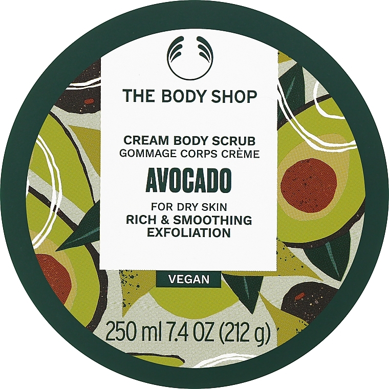 Körperpeeling Avocado - The Body Shop Avocado Body Scrub — Bild N5