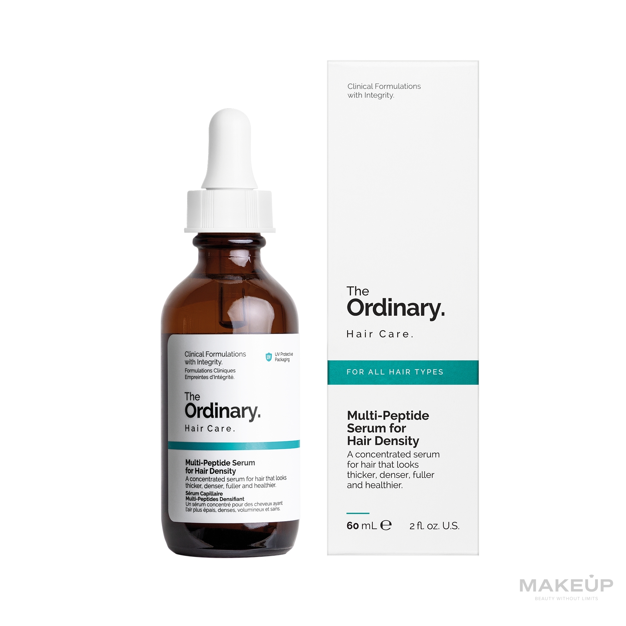 The Ordinary Multi-Peptide Serum for Hair Density - Konzentriertes Serum mit Peptidkomplex für dickeres Haar — Bild 60 ml