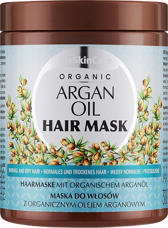 GESCHENK! Haarmaske mit Bio-Arganöl - GlySkinCare Argan Oil Hair Mask — Bild N1