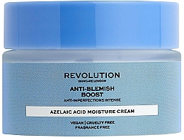 Düfte, Parfümerie und Kosmetik Feuchtigkeitsspendende Gesichtscreme mit Azelainsäure für Problemhaut - Revolution Skincare Anti-Blemish Boost Cream With Azelaic Acid