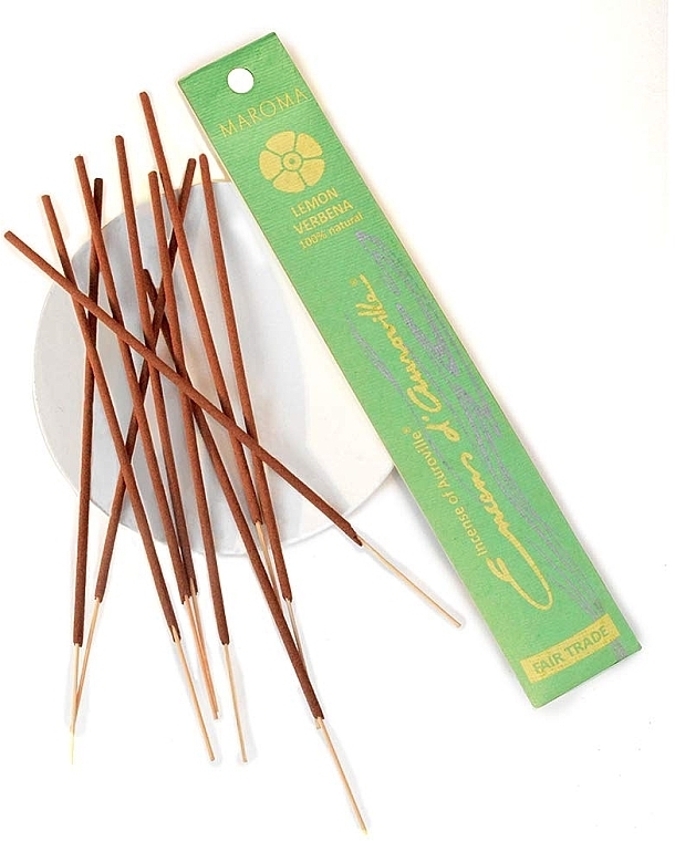 Räucherstäbchen Zitrone und Eisenkraut - Maroma Encens d'Auroville Stick Incense Lemon Verbena — Bild N3