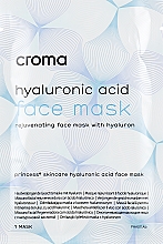 Düfte, Parfümerie und Kosmetik Gesichtsmaske mit Hyaluronsäure - Croma Face Mask With Hyaluronic Acid