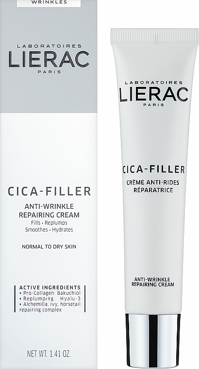 Anti-Falten Gesichtscreme - Lierac Cica-Filler Anti-Wrinkle Repairing Cream — Bild N2
