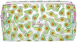 Kosmetiktasche transparent - I Heart Revolution Cosmetic Bag Tasty Avocado — Bild N1