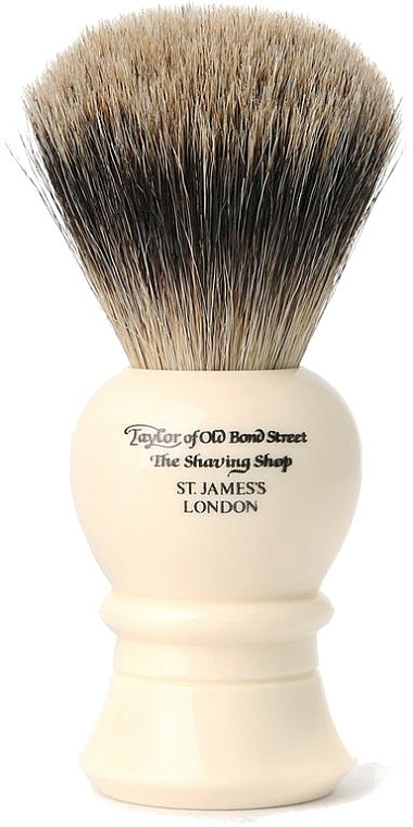 Rasierpinsel 9.5 cm P1020 - Taylor of Old Bond Street Shaving Brush Pure Badger Size S — Bild N1