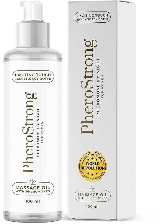 PheroStrong by Night for Women - Massageöl für Damen mit Pheromonen — Bild N1