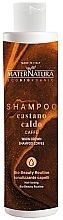 Düfte, Parfümerie und Kosmetik Tonisierendes Haarshampoo - MaterNatura Warm Brown Shampoo Coffee