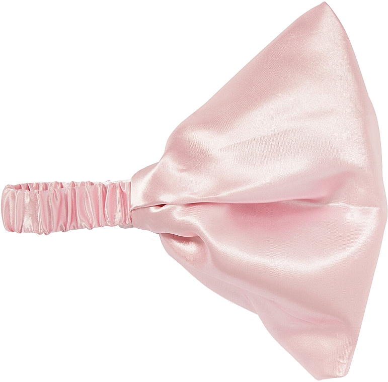 Stirnband, rosa - Revolution Haircare Satin Headband Pink — Bild N1
