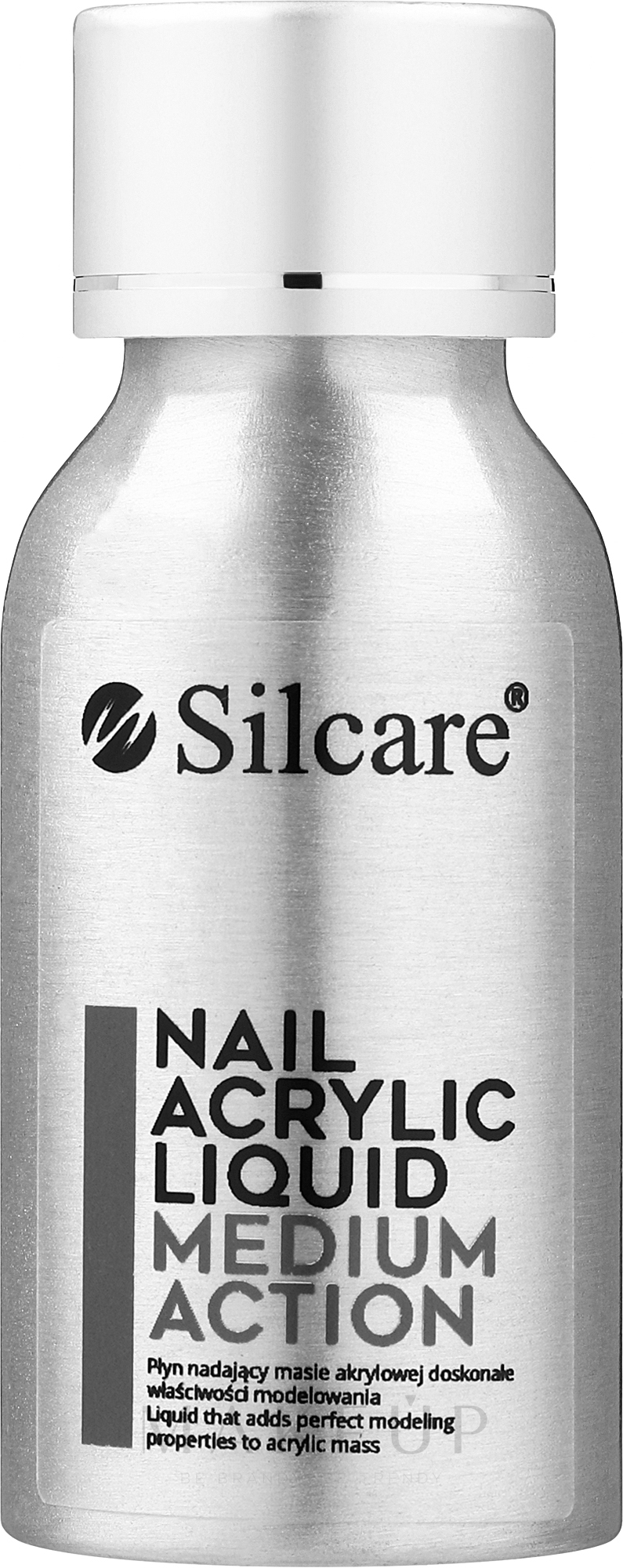 Acryl-Flüssigkeit - Silcare Nail Acrylic Liquid Comfort Medium Action — Bild 50 ml