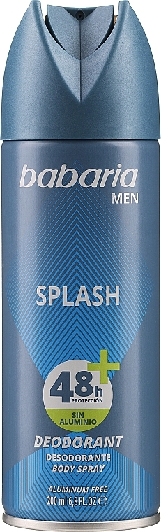 Deospray für Männer - Babaria Body Spray Deodorant Splash — Bild N1