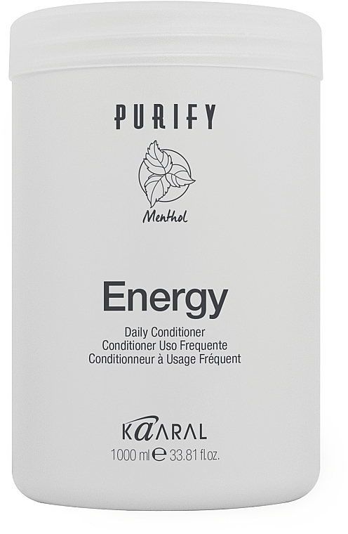 Energetisierendes Crème-Balsam mit Minzextrakt und Menthol - Kaaral Purify Energy Conditioner — Bild N2