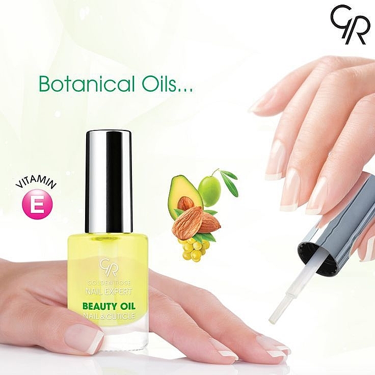 Nagel- und Nagelhautöl mit Vitamin E - Golden Rose Nail Expert Beauty Oil Nail & Cuticle — Bild N6