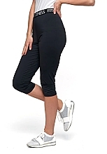 3/4-Leggings „Fitness“ für Frauen, schwarz - Moraj — Bild N1