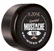 Düfte, Parfümerie und Kosmetik Bart- und Schnurrbartwachs mit angenehm hölzener Duftnote - H.Zone Essential Beard Mustache Wax