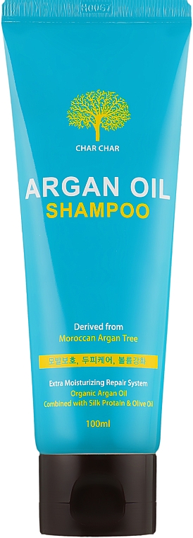 Tiefenreinigendes Shampoo - Char Char Argan Oil Shampoo — Bild N1