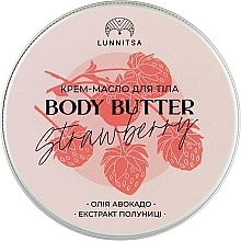 Düfte, Parfümerie und Kosmetik Körperbutter Erdbeere - Lunnitsa Strawberry Body Butter