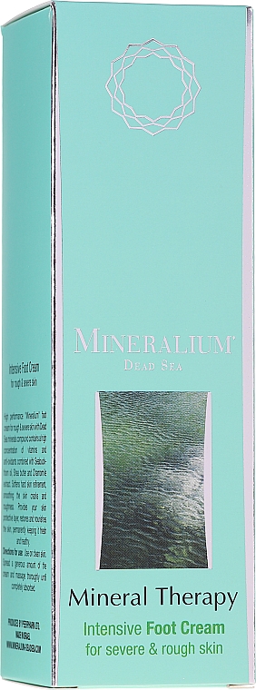 Intensive Fußcreme für raue Haut - Mineralium Dead Sea Mineral Therapy Intensive Foot Cream For Severe & Rough Skin — Bild N1