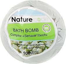 Badebombe weiß - Nature Code Sensusal Touch Bath Bomb — Bild N1