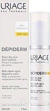 Tagescreme gegen Altersflecken - Uriage Depiderm Anti-Dark Spot Day Care SPF50+  — Bild N2