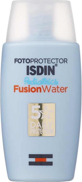 Babyfluid für Körper und Gesicht für atopische Haut SPF50+ - Isdin Fotoprotector Fusion Water Pediatrics SPF50+ — Bild N1