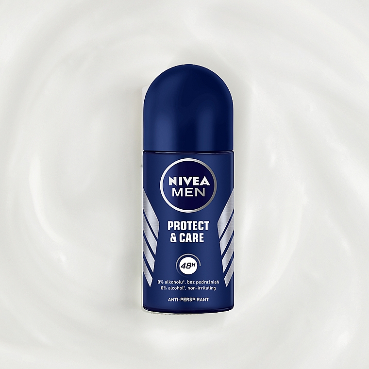 Deo Roll-on Antitranspirant - NIVEA MEN 48h Protect & Care Anti-Perspirant — Bild N2