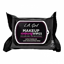 Make-up-Entfernungstücher, 30 St. - L.A. Girl Makeup Removing Wipes — Bild N1