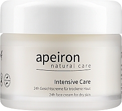 Düfte, Parfümerie und Kosmetik Gesichtscreme - Apeiron Intensive Care 24h Face Cream