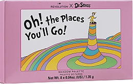 Lidschattenpalette - I Heart Revolution Dr. Seuss Oh, The Places You’ll Go! Eyeshadow Palette — Bild N2