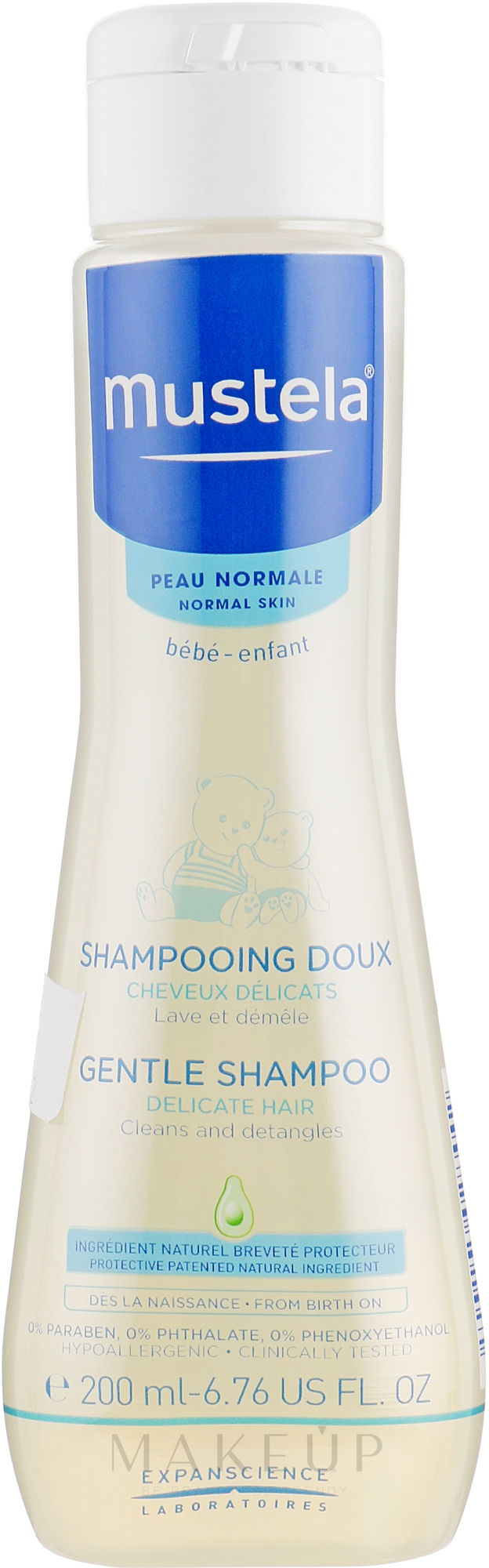 Sanftes Shampoo für Babys und Kinder - Mustela Bebe Baby Shampoo — Bild 200 ml