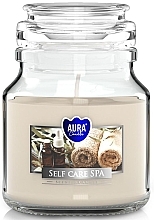 Duftkerze im Glas Spa - Bispol Aura Scented Candle Self Care Spa — Bild N2