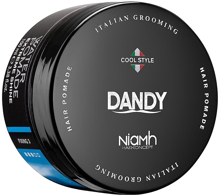 Modellierende und glänzende Haar- und Bartpomade Fixierstufe 3 - Niamh Hairconcept Dandy Extreme Shine Water Pomade — Bild N1