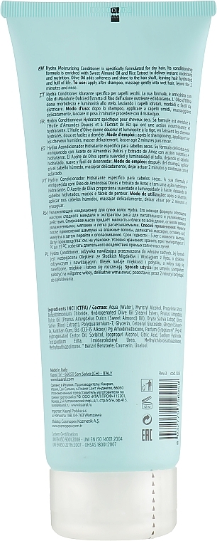 Feuchtigkeitsspendender Creme-Balsam mit Reismilch und Mandelöl - Kaaral Purify Hydra Conditioner — Bild N4