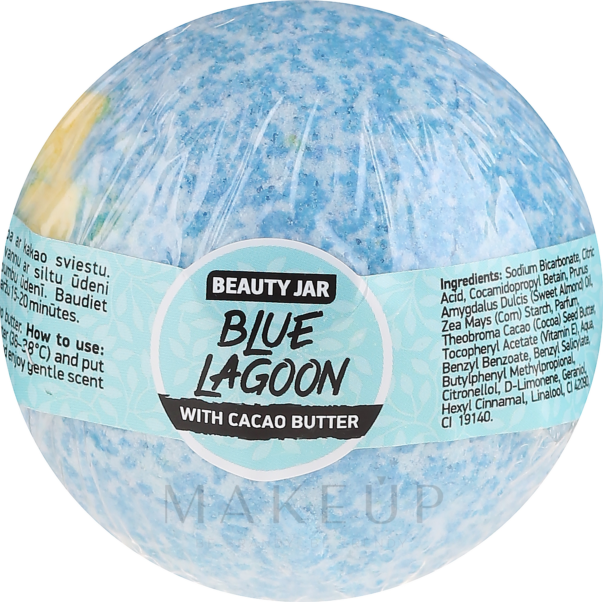 Badebombe "Blue lagoon" - Beauty Jar Blue Lagoon — Bild 150 g