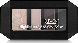 Make-up-Palette - DoDo Girl Eyeshadow & Highlighter — Bild N2