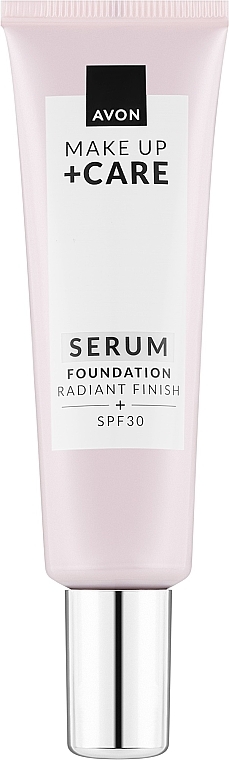 Foundation-Serum für das Gesicht - Avon Make Up + Care Serum Foundation Radiant Finish SPF30 — Bild N1