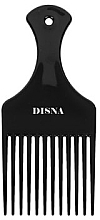 Kamm für Afro-Frisuren groß PE-403 16.5 cm schwarz - Disna Large Afro Comb — Bild N2