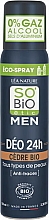 Düfte, Parfümerie und Kosmetik Deospray mit Zeder - So'Bio Etic Men Cedar 24H Deodorant Spray
