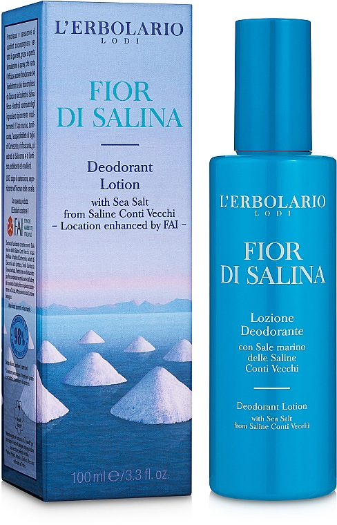 Lotion-Deodorant - L'Erbolario Fior Di Salina Deodorant Lotion — Bild N1