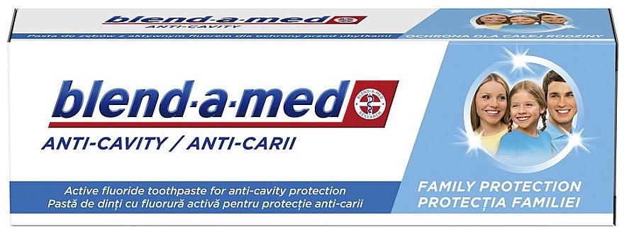 Zahnpasta - Blend-a-med Anti-Cavity Family Protection — Bild N1