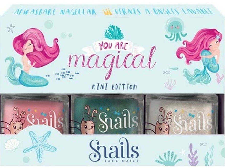Nagellack-Set - Snails You Are Magical Mini Edition Mermaid (nail/polish/3x7ml) — Bild N1