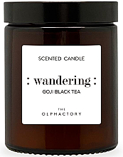 Düfte, Parfümerie und Kosmetik Duftkerze im Glas - Ambientair The Olphactory Goji Black Tea Scented Candle