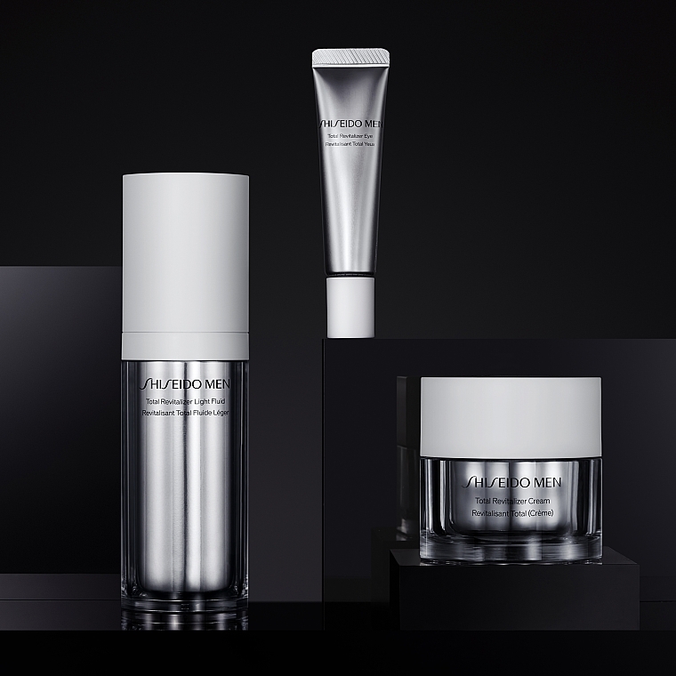 Feuchtigkeitspflege mit Marine Protein Complex - Shiseido Men Total Revitalizer Light Fluid — Bild N7