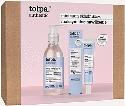 Düfte, Parfümerie und Kosmetik Gesichtspflegeset - Tolpa Authentic (Gel 195ml + Creme 40ml) 