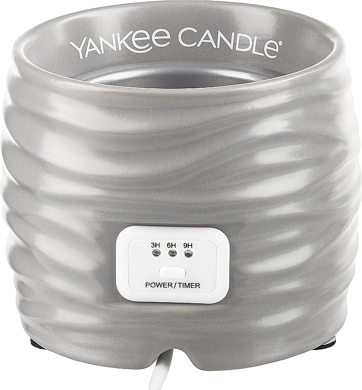 Elektrischer Wachswärmer mit Timer - Yankee Candle Noah Grey Electric Wax Melt Warmer with Timer