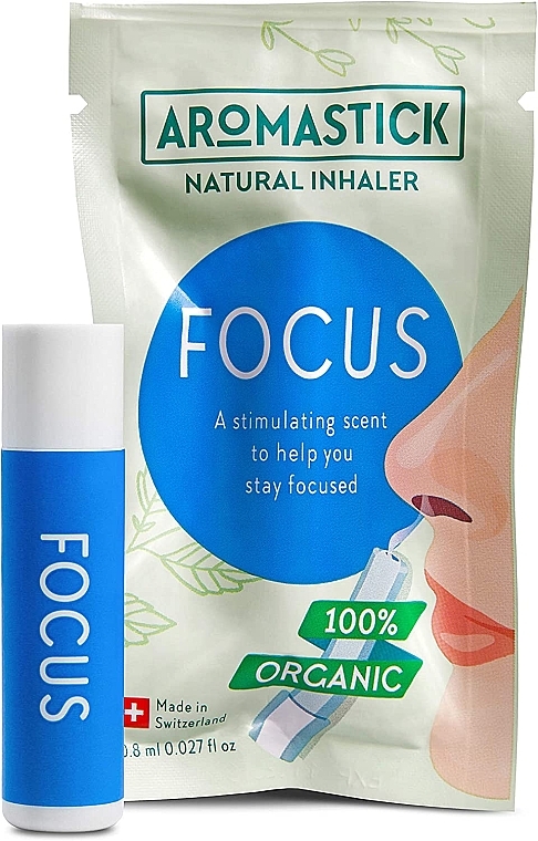 Aroma-Inhalator Fokus - Aromastick Focus Natural Inhaler — Bild N1